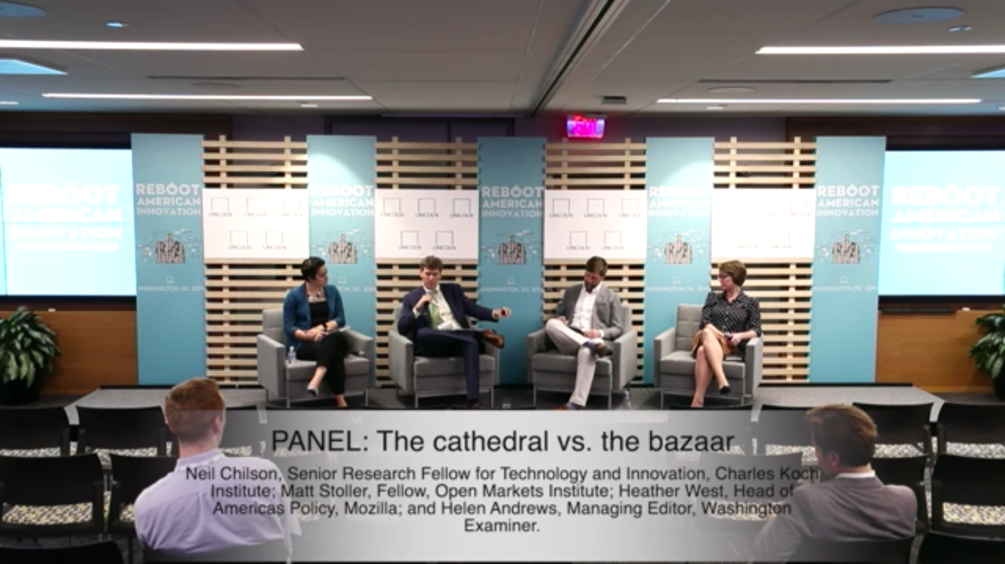 Reboot 2019 - The cathedral vs. the bazaar: Will the future be dominated by walled gardens?