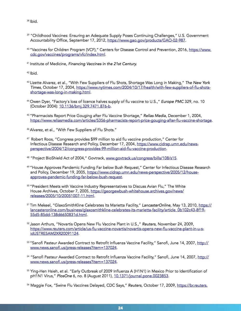 Report | Corporate Monopoly and the Decline of America's Vaccine Industry —  Open Markets Institute