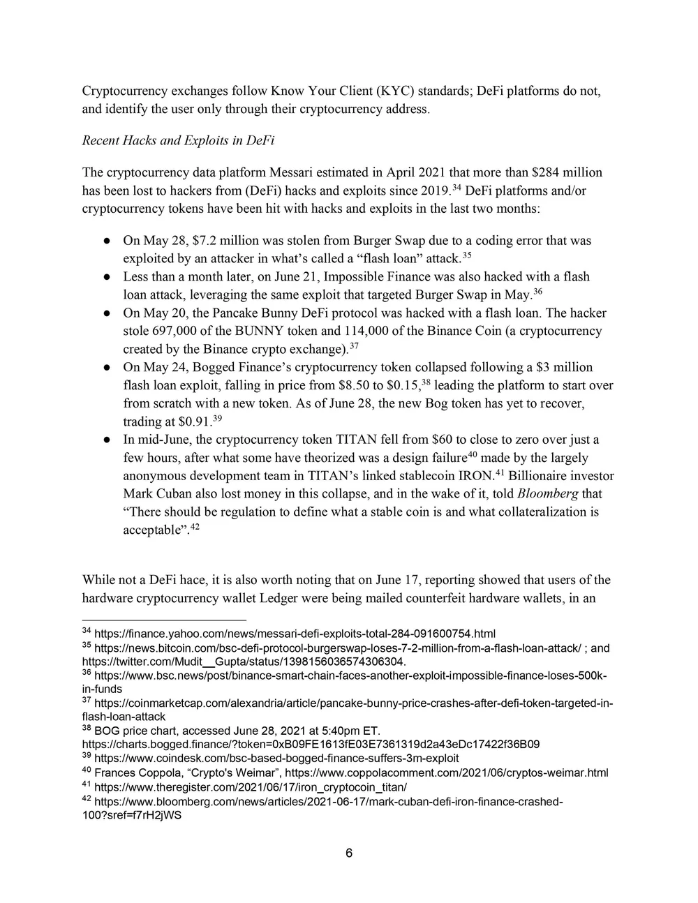Testimony by Open Markets Financial Policy Director Alexis Goldstein at  House Subcommittee Hearing on Crypto Frenzy — Open Markets Institute
