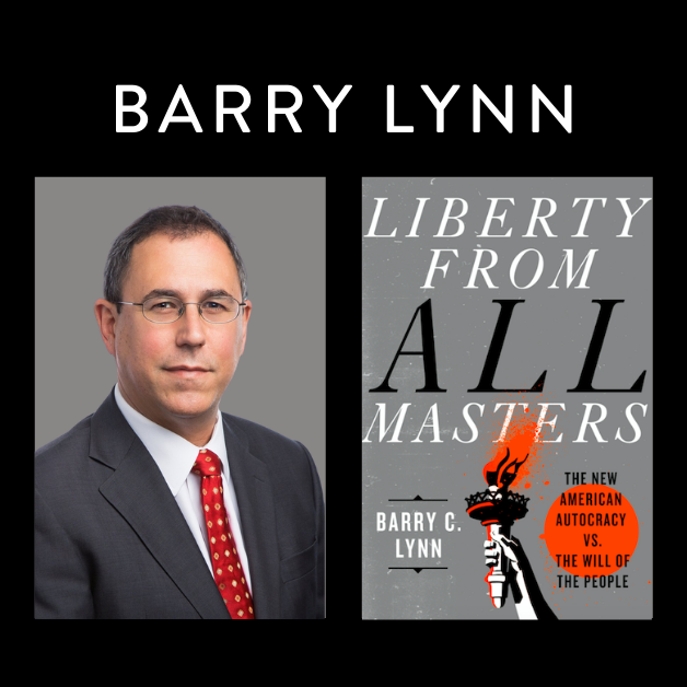 ANNOUNCING: Barry Lynn’s New Book - LIBERTY FROM ALL MASTERS