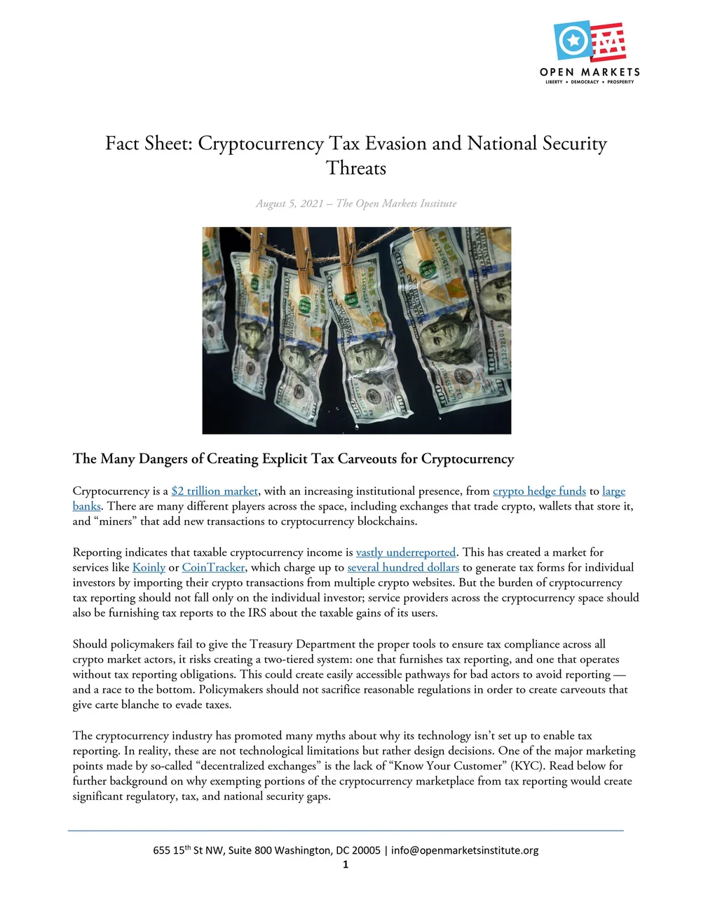 SEC Takes Action to Protect Crypto Investors Affirming Importance of  Applying Securities Laws to DeFi — Open Markets Institute