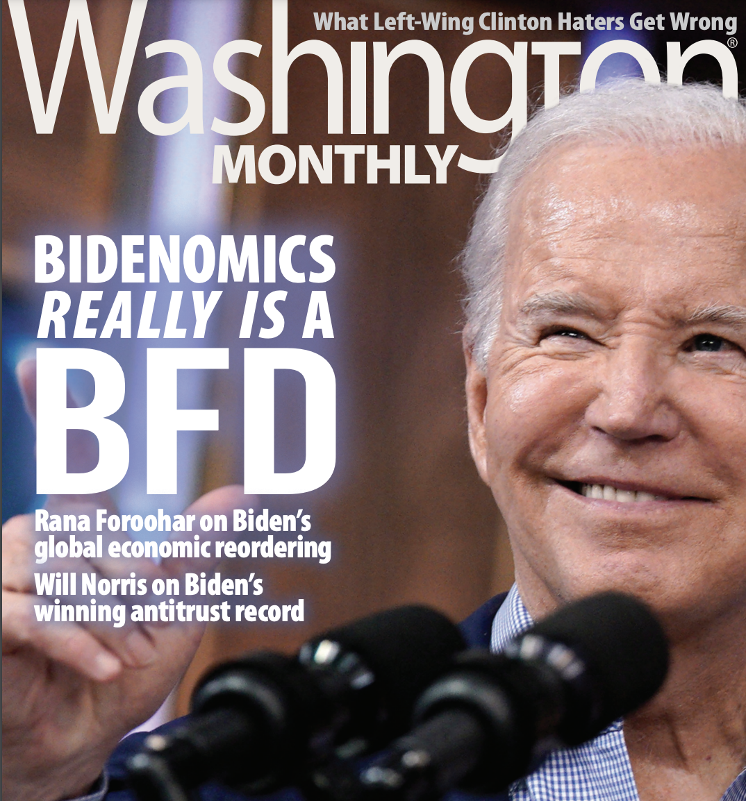 Two Articles from Open Markets Members Examine Why “Bidenomics really is a BFD” 