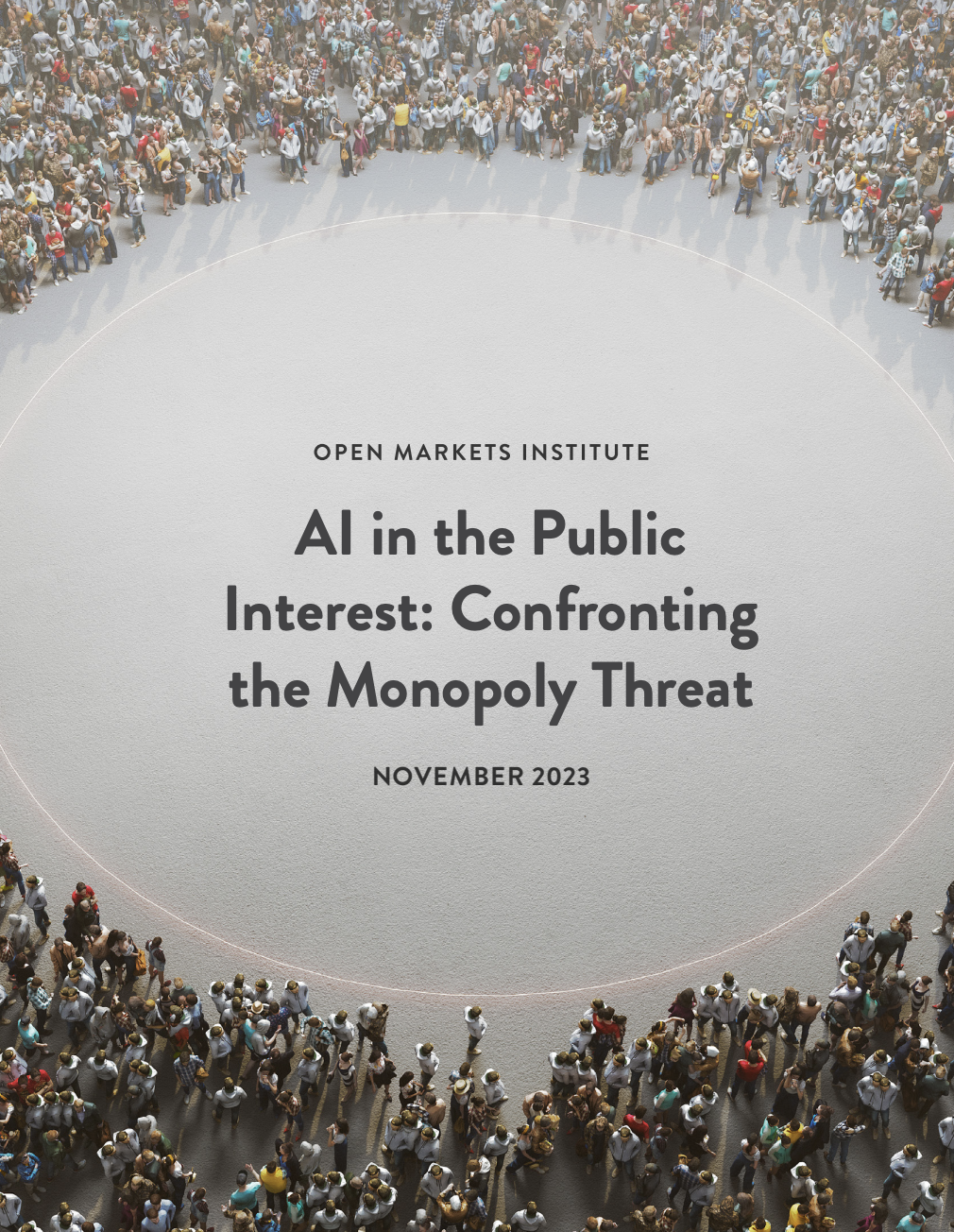 Report | AI in the Public Interest: Confronting the Monopoly Threat