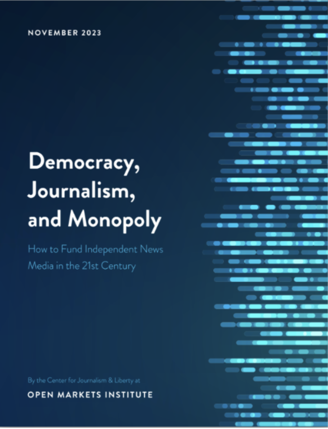 Report | How to Fund Independent News Media in the 21st Century