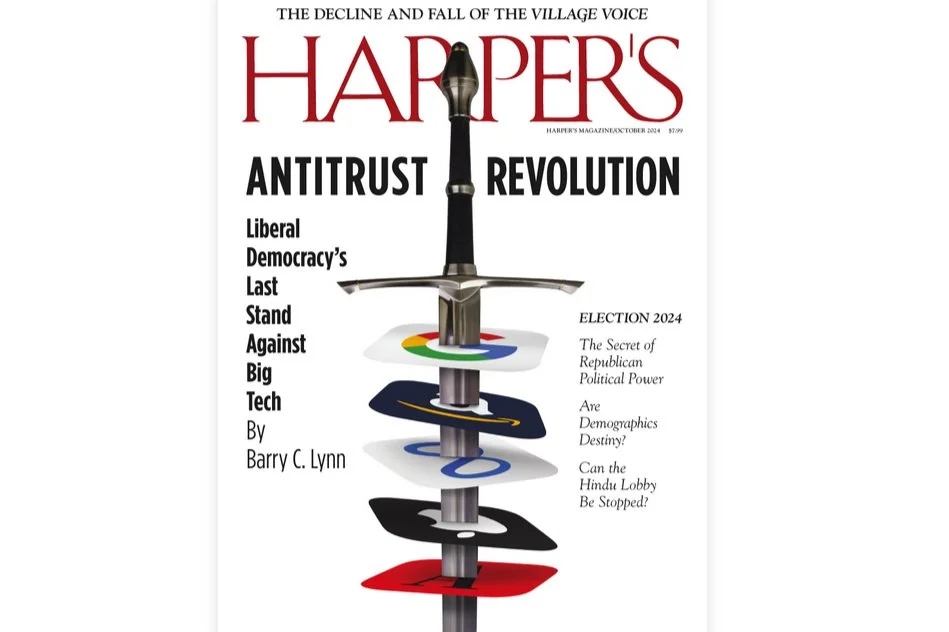 Harper's - The Antitrust Revolution: Liberal democracy’s last stand against Big Tech