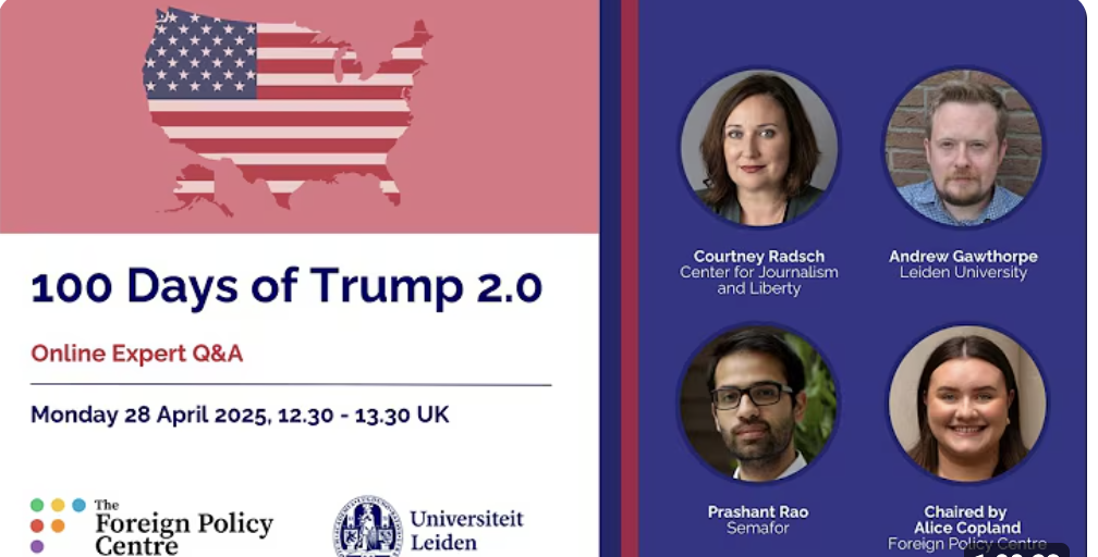 100 Days of Trump 2.0: Expert Q&amp;A