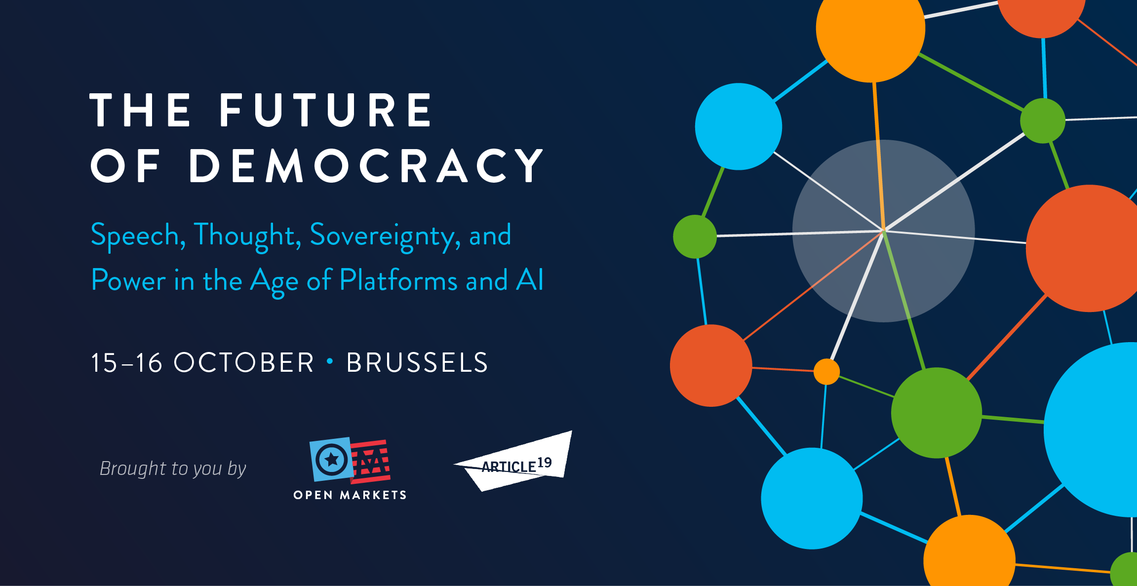 The Future of Democracy: Speech, Thought, Sovereignty, and Power in the Age of Platforms and AI