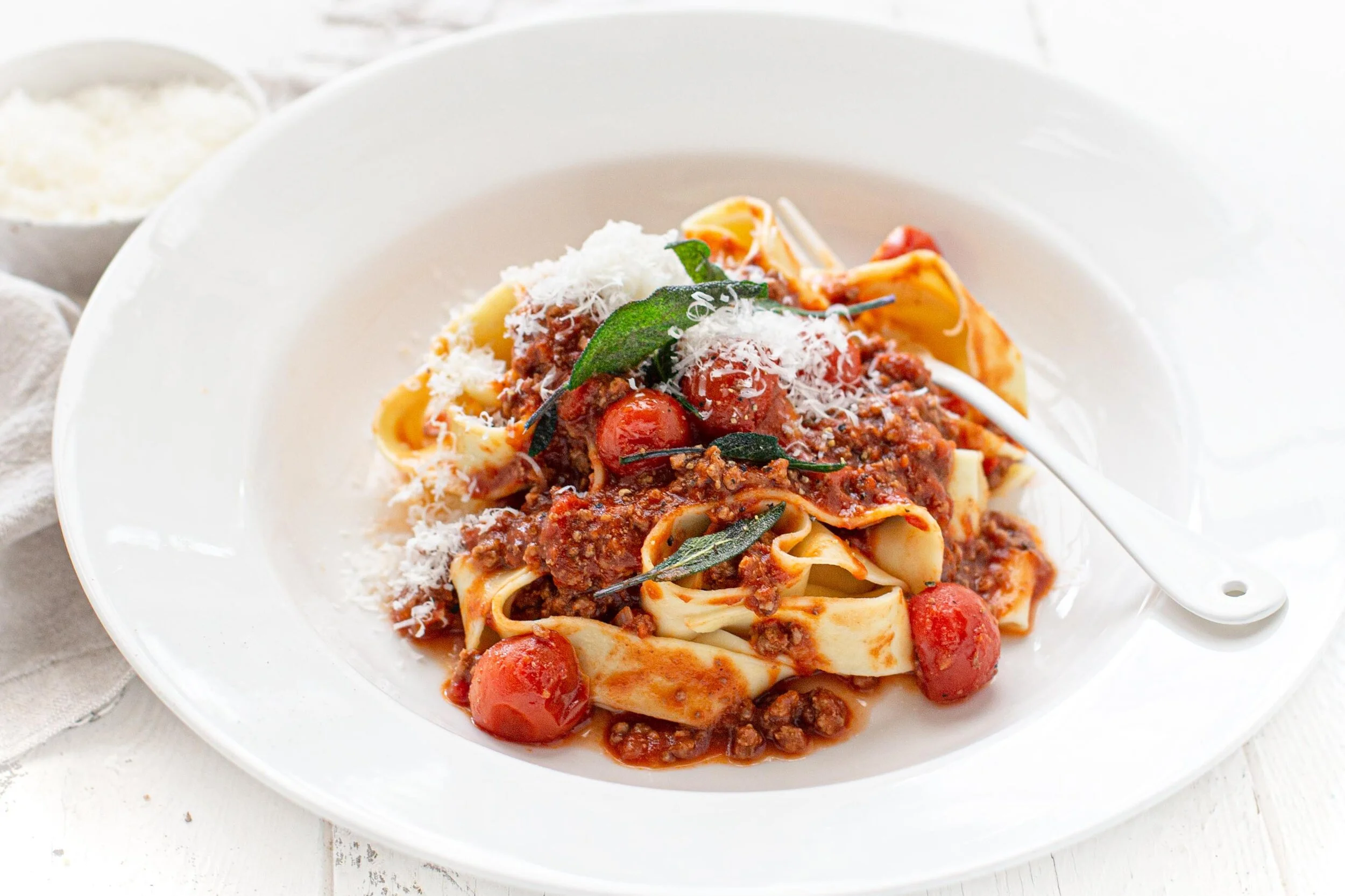 Pork &amp; Beef Classic Bolognese Pappardelle
