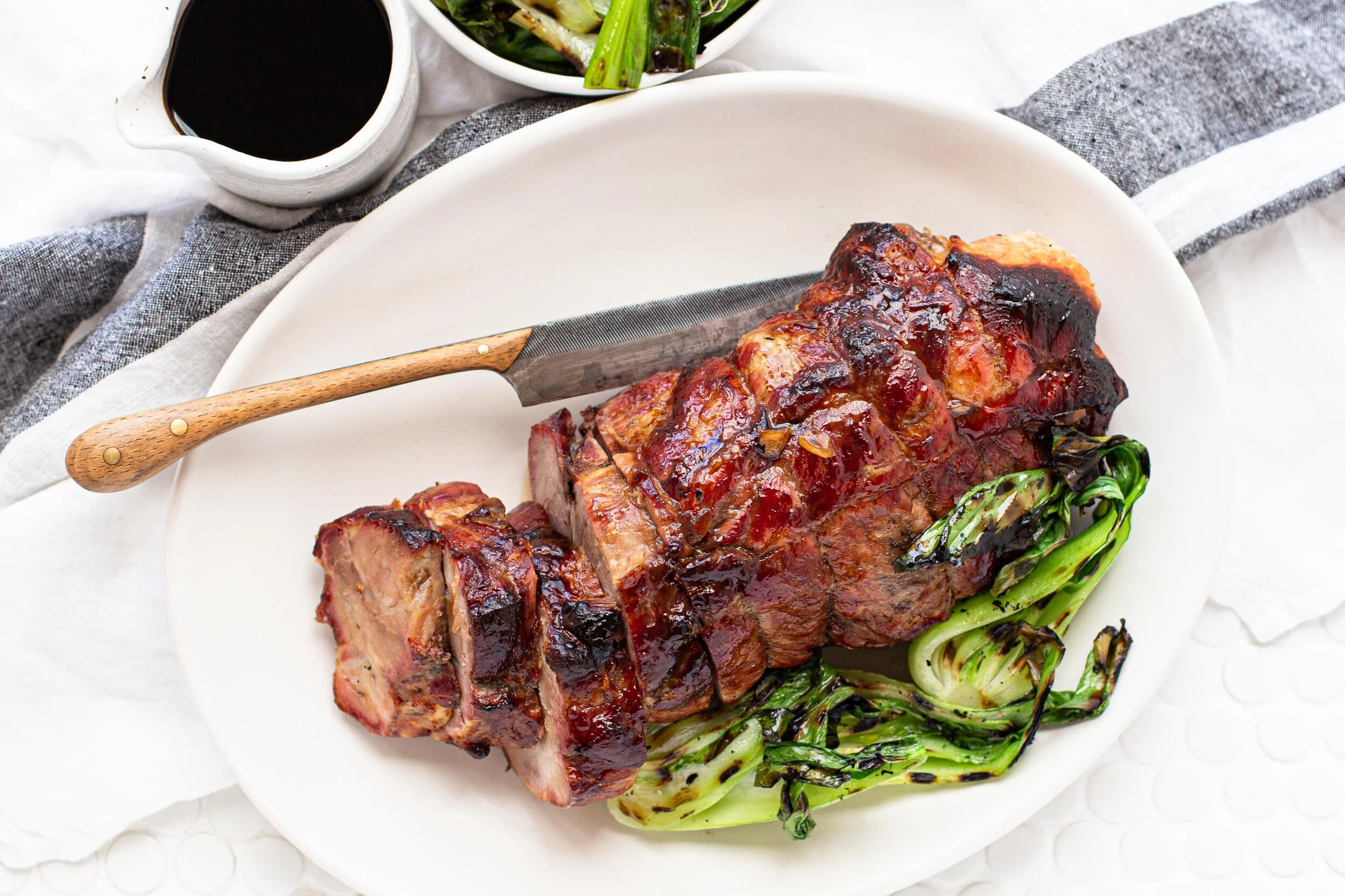 Honey &amp; Soy Slow Roasted Pork Scotch