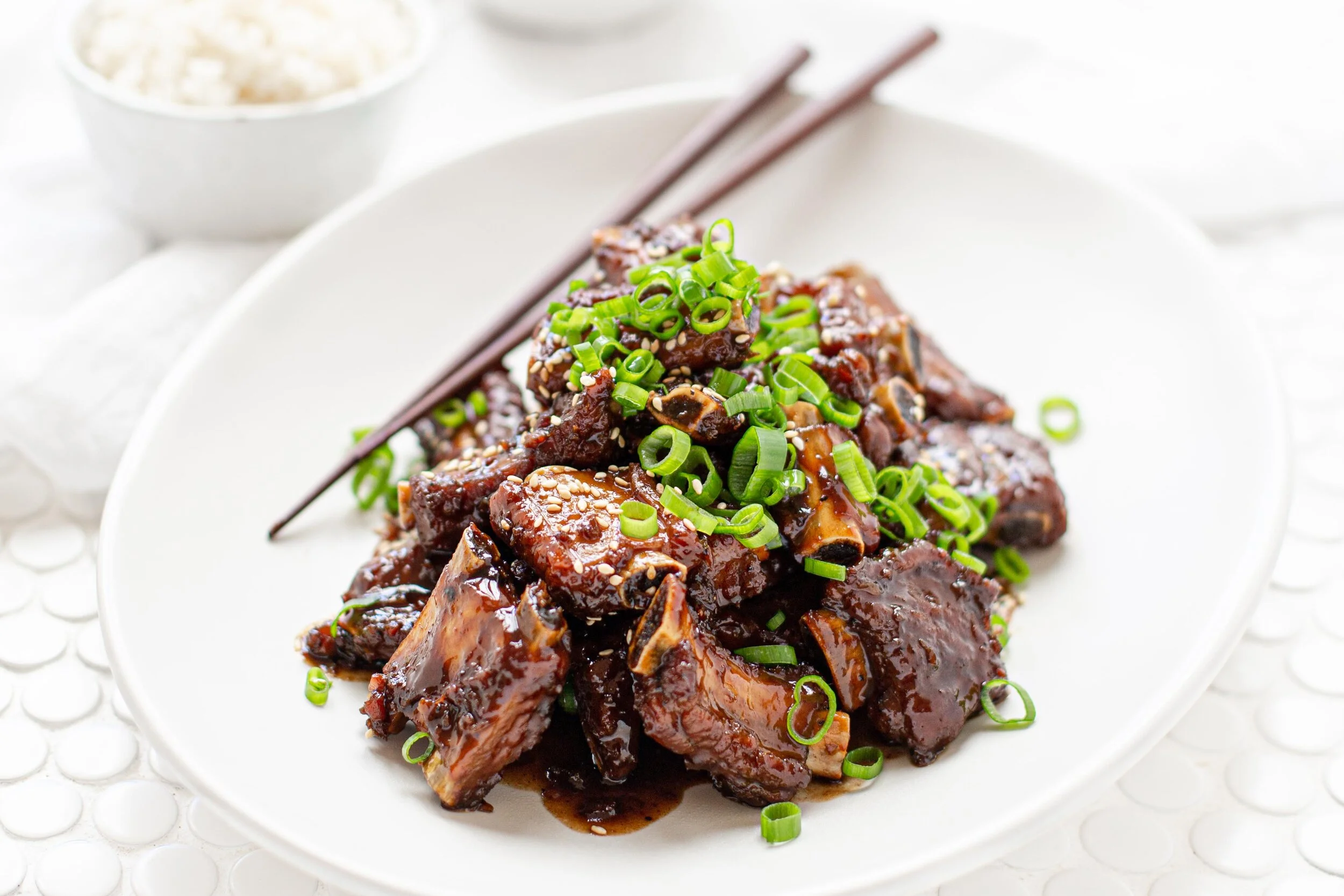 Chinese Red Braised Pork Ribs