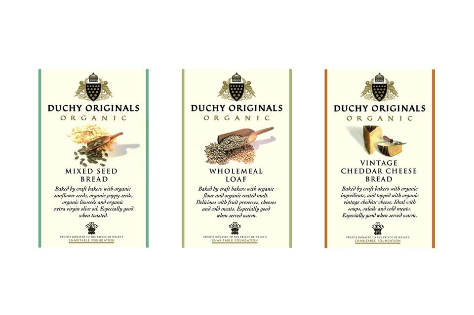 Duchy Originals: Bread packaging redesign.