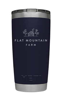 Youth Tie Dye Shirt with Logo — Flat Mountain Farm