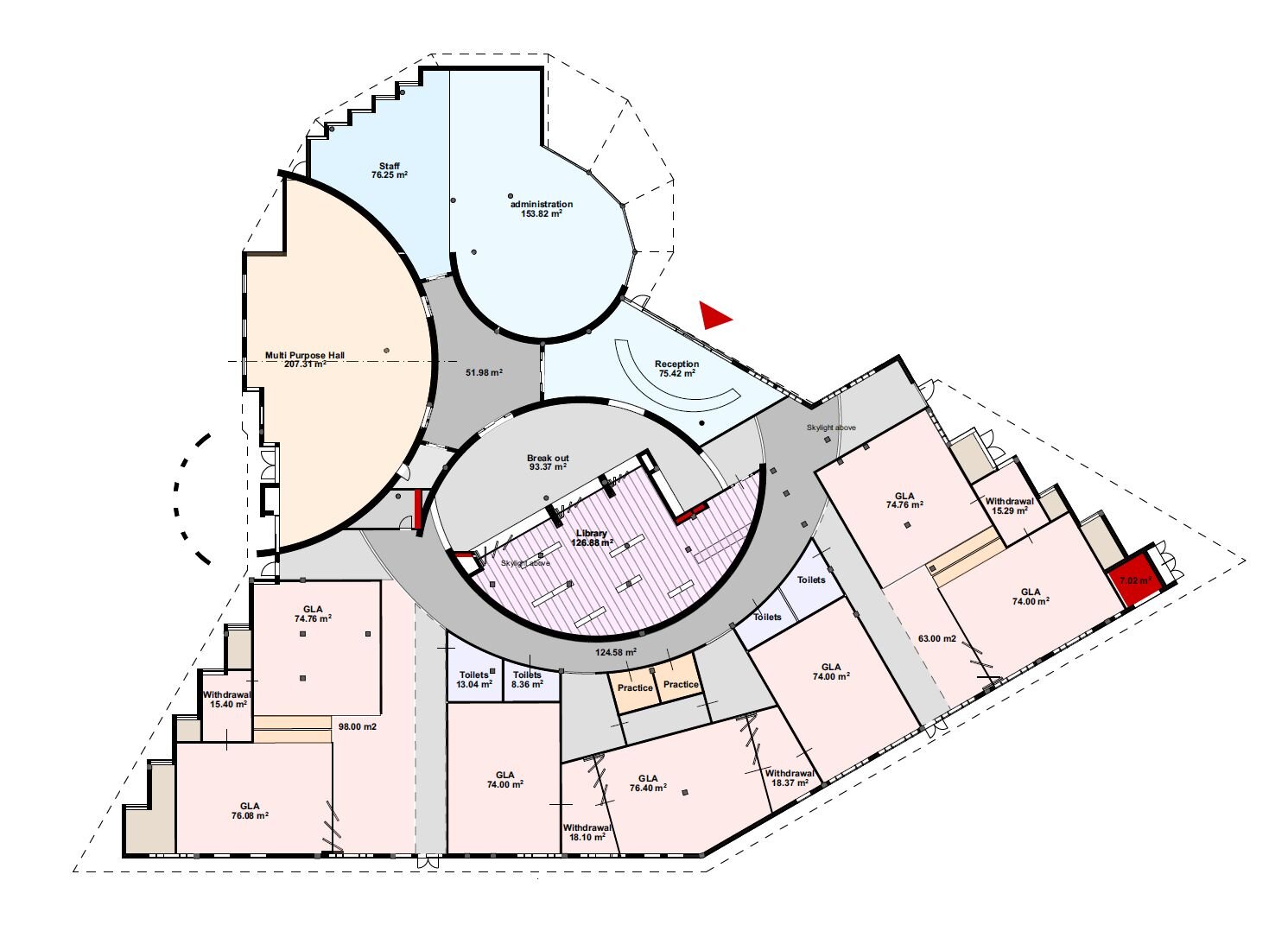 Richard Gill School Building Plan Final Concept