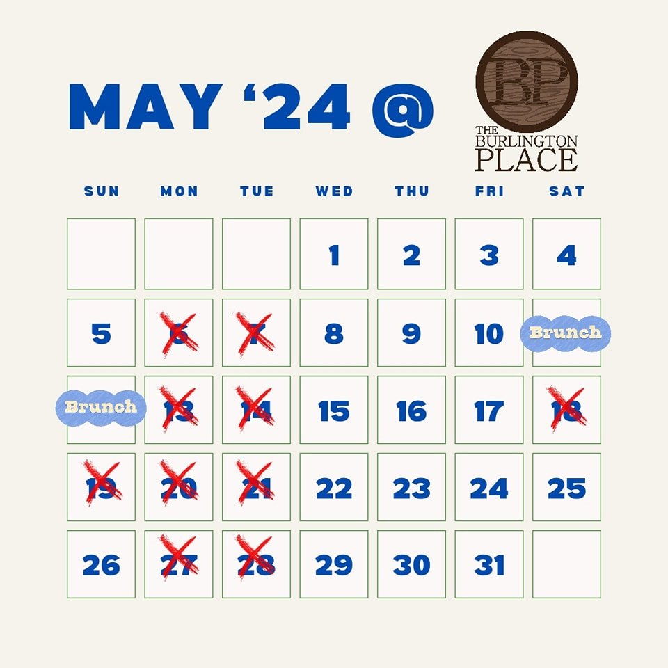 📢 Reminder: May Closure 📢

🚫 Saturday, May 18th and Sunday, May 19th - We will be closed.