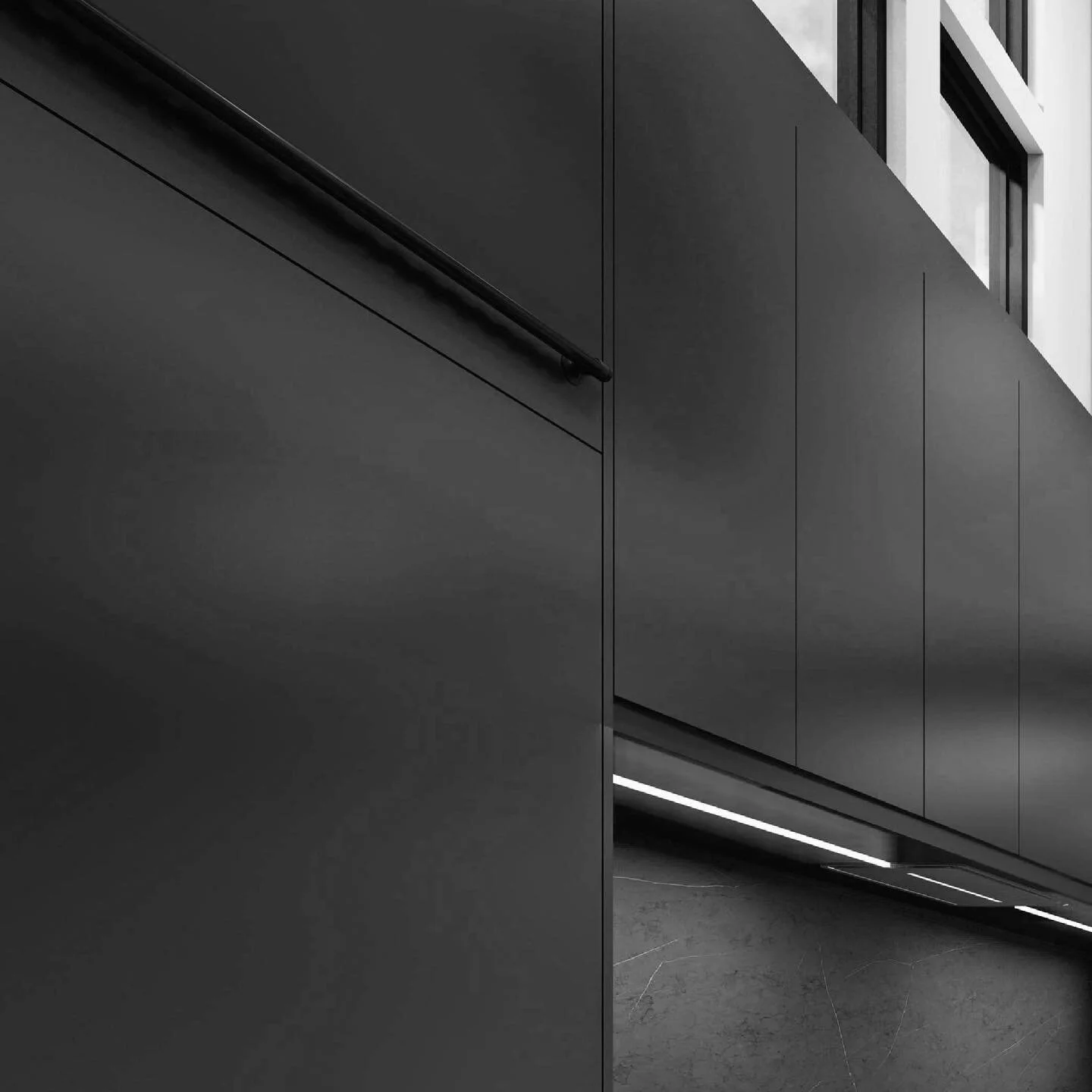 Here's a little teaser of The Blac House Kitchen design. Rendering completed by Graphiq. Inquiry at www.graphiqbysonata.com for more information. @graphiqbysonata 
.
.
.
#boutiquebuilder #yycnewhomes #yycdevelopment #yycliving #yycconstruction #yycho