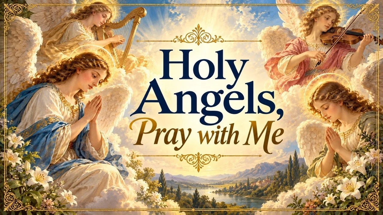 Holy Angels sing with me