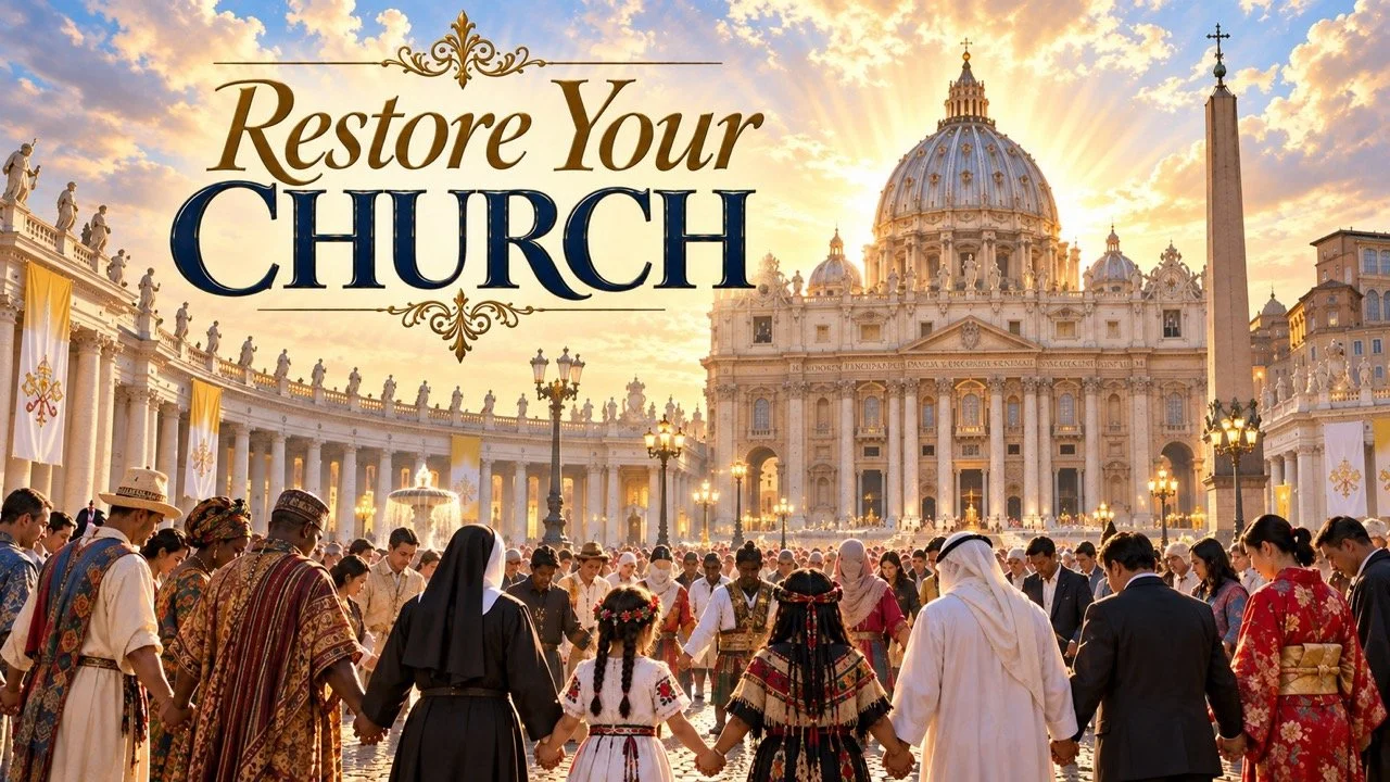Restore Your Church Divine Will round song