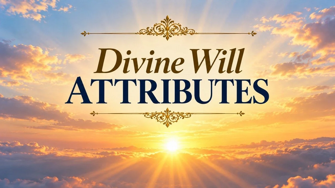 Divine Will attributes