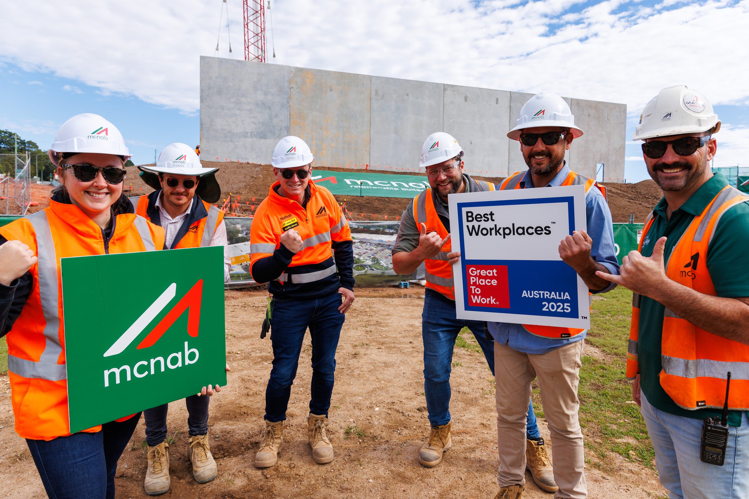 McNab has been named one of Australia’s Top 100 Best Workplaces™ 2025 by Great Place To Work® Australia! Huge shout-out to our incredible team who make this recognition possible.