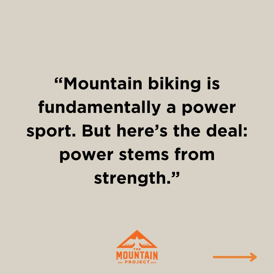 Attention all mountain bikers! 🚵 Curious about the importance of strength training or if it's even necessary? Coach Kipp sheds light on why it's crucial, so you can conquer those trails feeling strong and unstoppable! 💪

&quot;Mountain biking requi