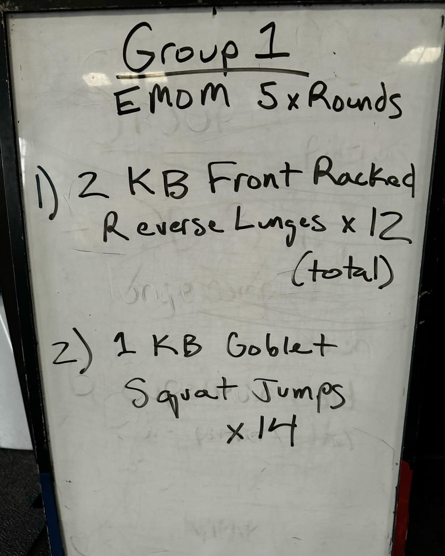 FREE WORKOUT! Monday&rsquo;s General Mountain class. 5 groups, all EMOM (every minute on the minute) for 10 minutes each. Minute one is exercise one, minute two is exercise two. Do a total of 5 rounds each group. 

Do the amount of reps in each minut