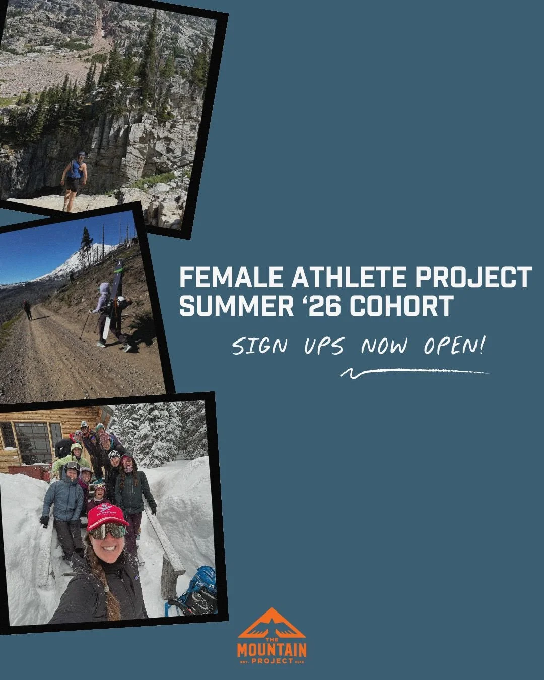 Applications for the summer cohort of The Female Athlete Project open TODAY! 

Are you working toward a summer trail race?
Wondering if you&rsquo;re underfueling?
Searching for guidance on body image in sport? 
Wanting to dial in how to fuel for moun