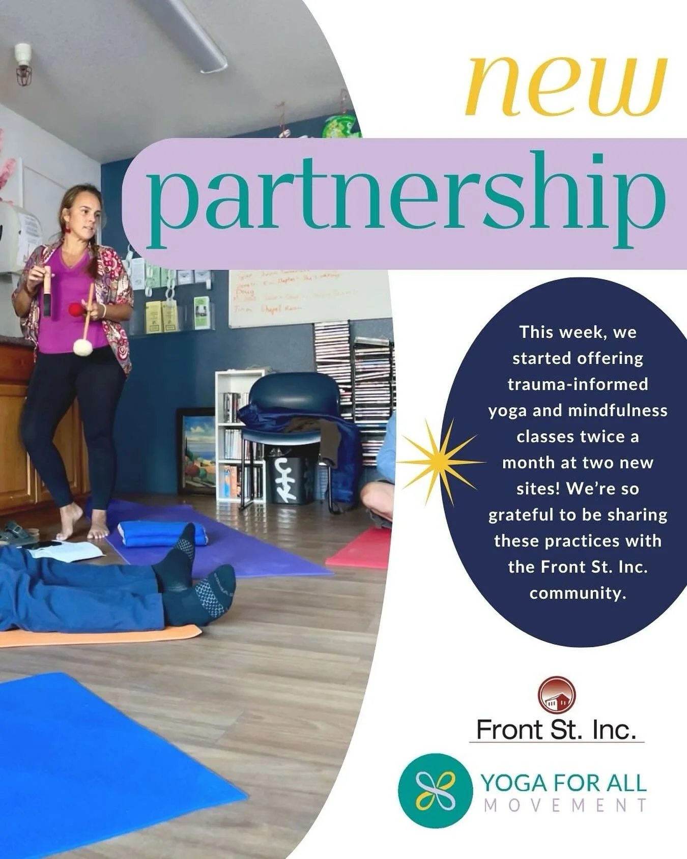 We&rsquo;re so excited about our new partnership with @frontstinc, a behavioral health agency that specializes in community-based wellness, treatment, and recovery services, including residential care and mental health support. This week we started o