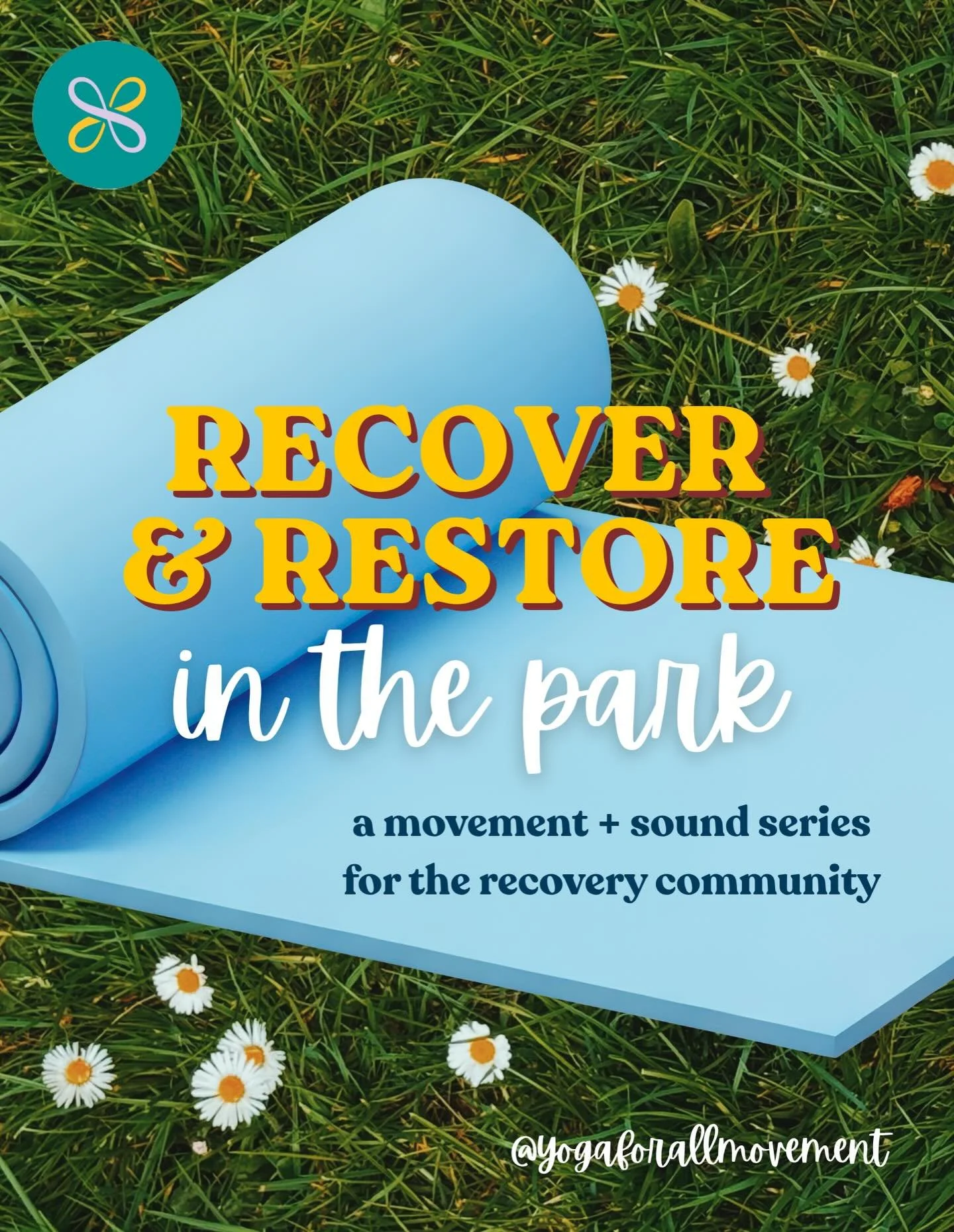 📣 NEW DATES 📣 We&rsquo;re excited to announce the remaining workshops in our Recover &amp; Restore in the Park series 🎉

Join us for gentle movement, sound healing, inspiring conversations, and free refreshments:

🌼 Saturday, May 9th 1-4pm
📍 Bro