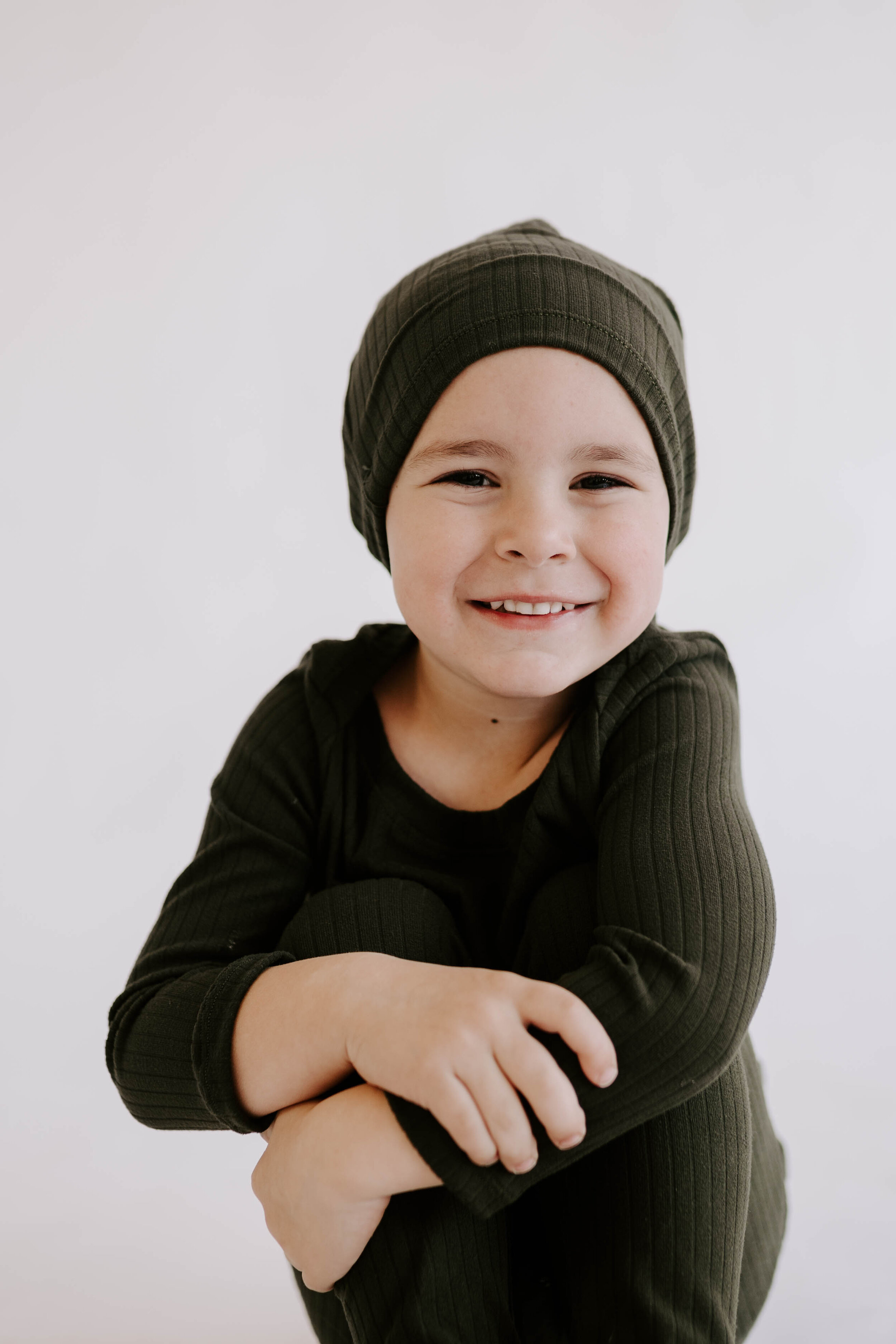 2 piece jammies for boys - Olive