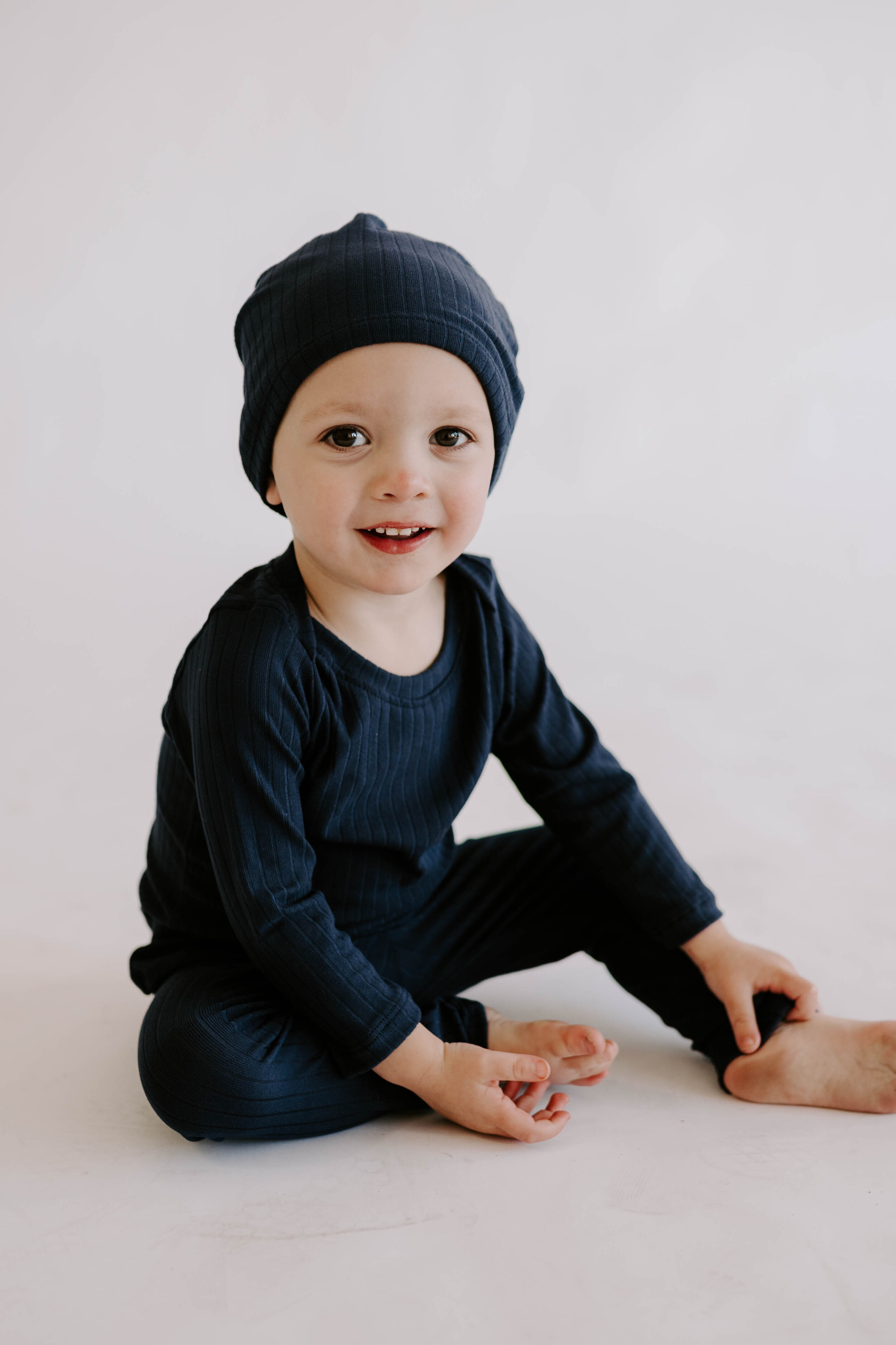 2 piece jammies for boys - Navy