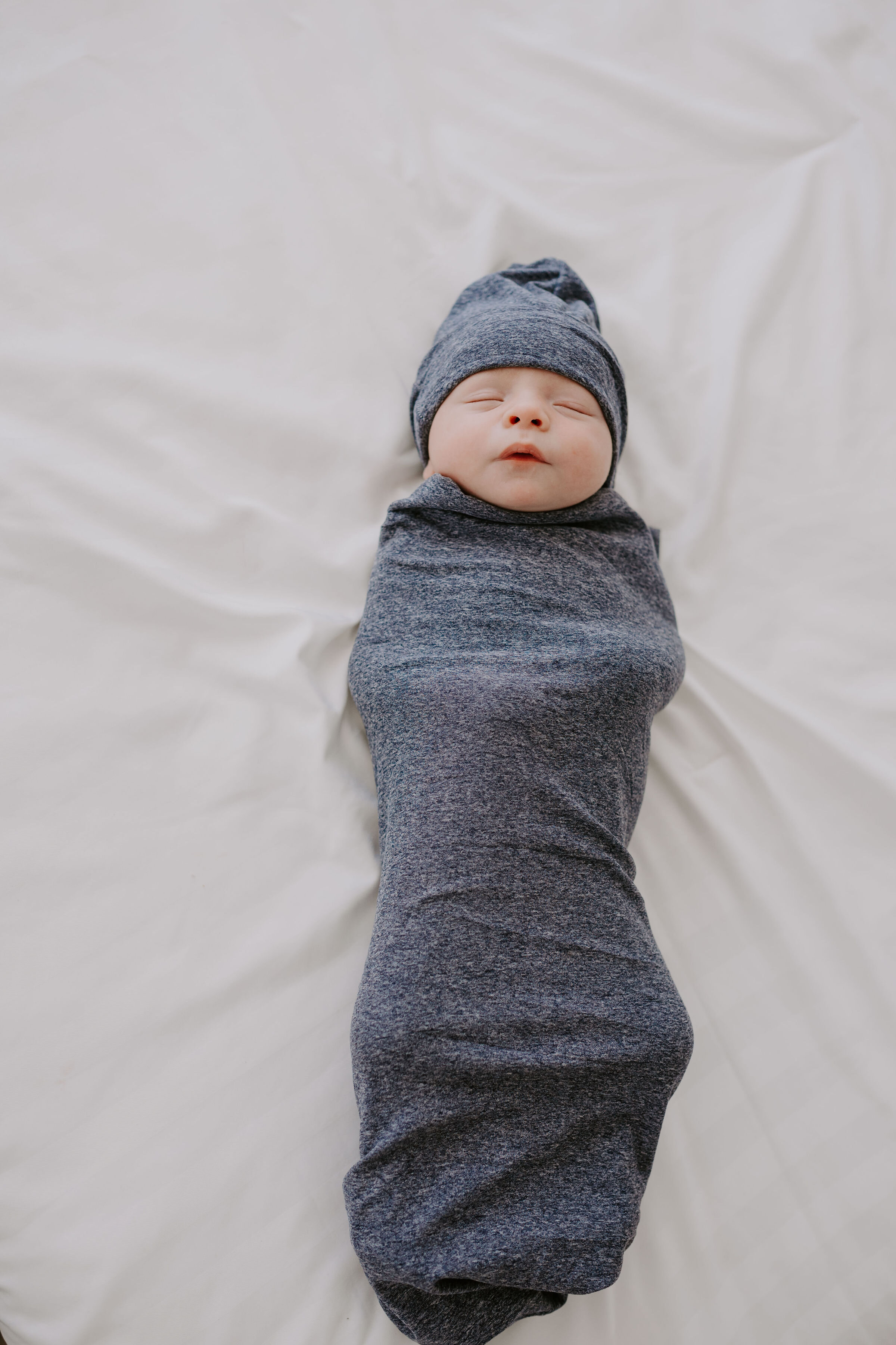 Levi - Swaddle Sack w/ Slouch Hat