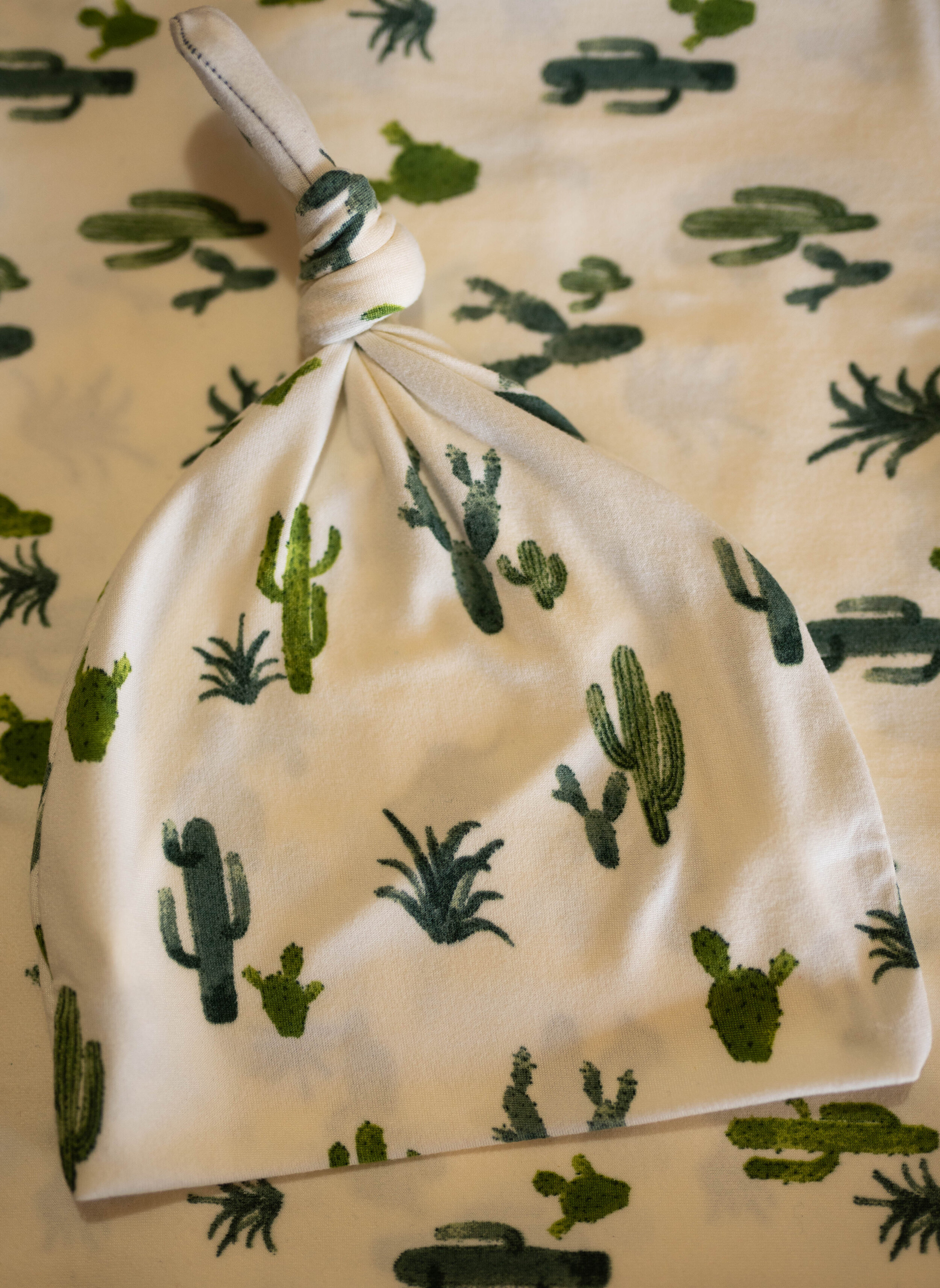 AZ Cactus Swaddle w/ Hat