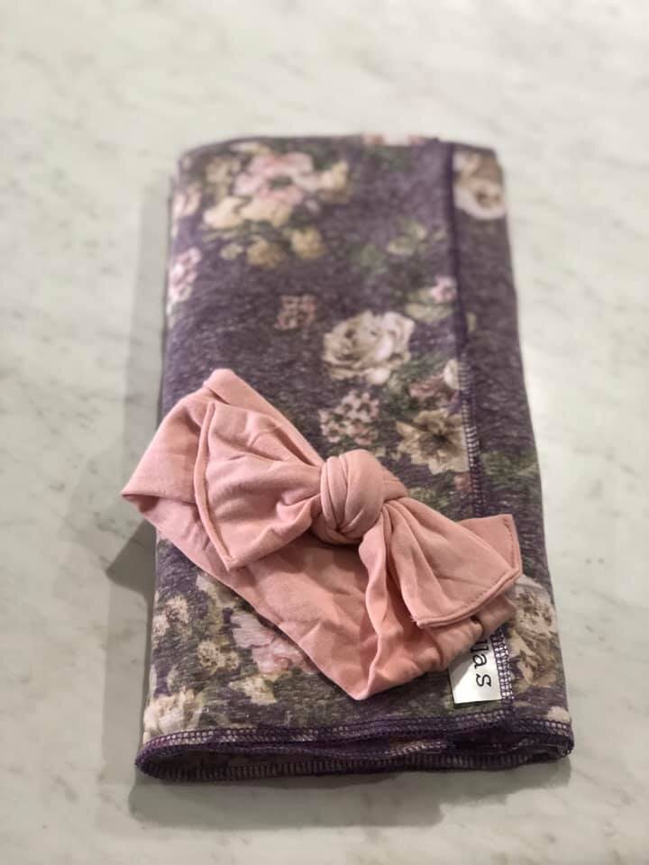 Brooklyn Swaddle w/ Bow