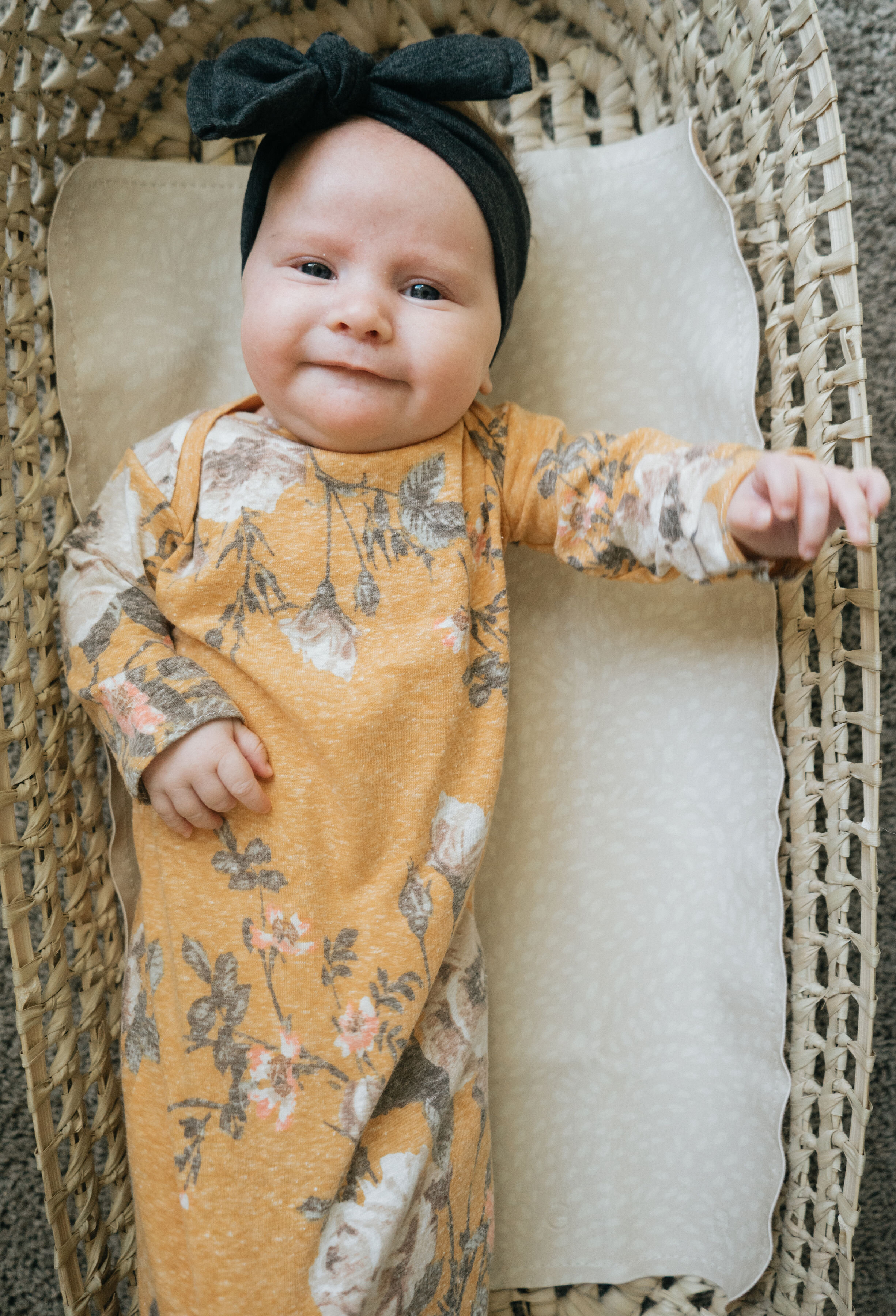 Caroline Knotted Gown w/ Bow