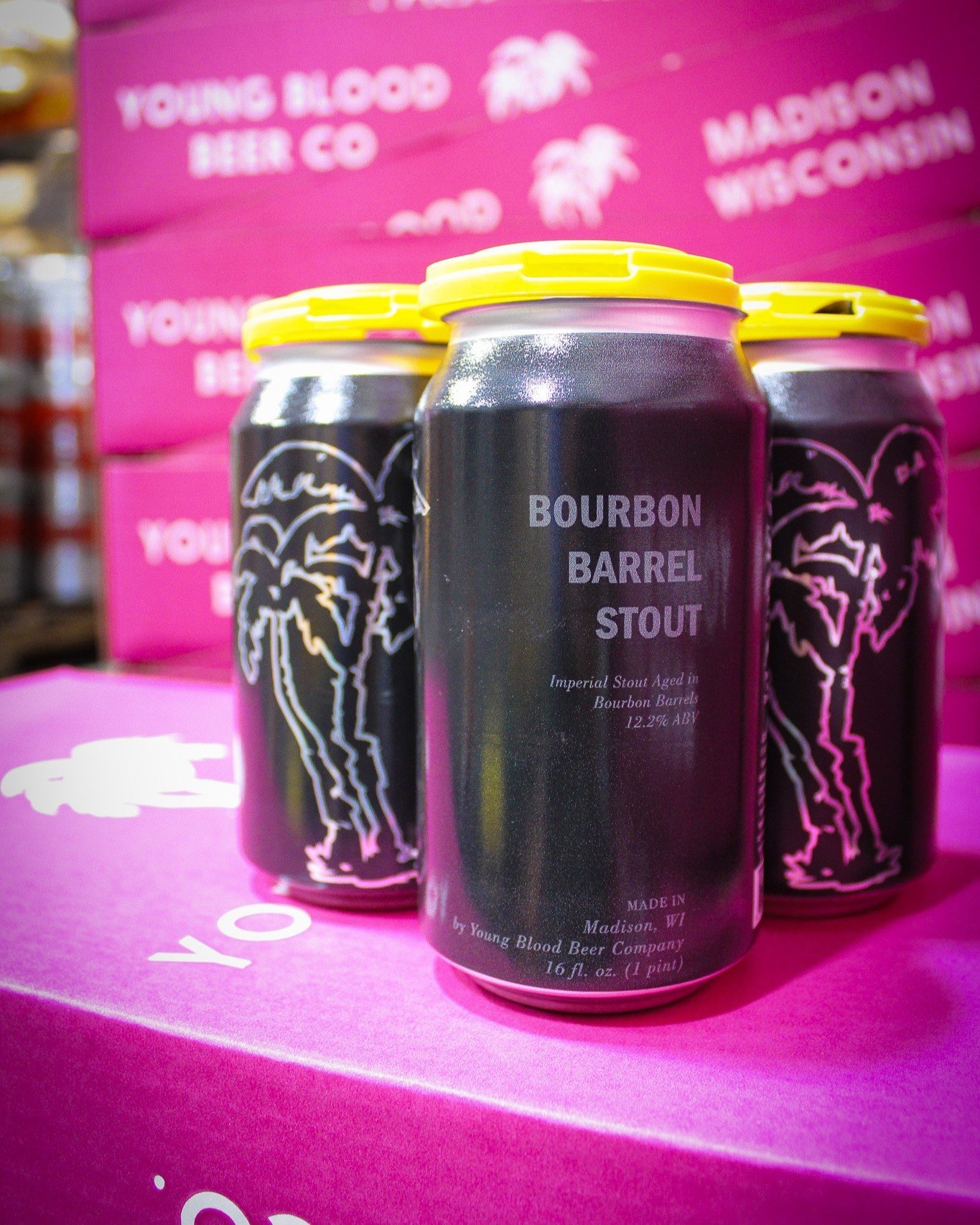 ON TAP NOW: Our first ever Bourbon Barrel Stout is on tap RN at our King Street Location! 

We have a limited number of four packs in stock at our King Street location if you're into that try b4 you buy sort of situation. But they will not be here fo