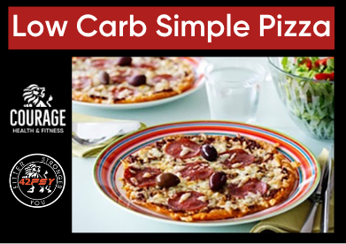 Low Carb Simple Pizza