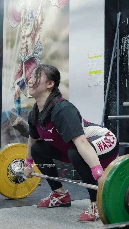 Yamada, Kanae (w64〜w71kg) working up to 84kg!
#olympicweightlifting