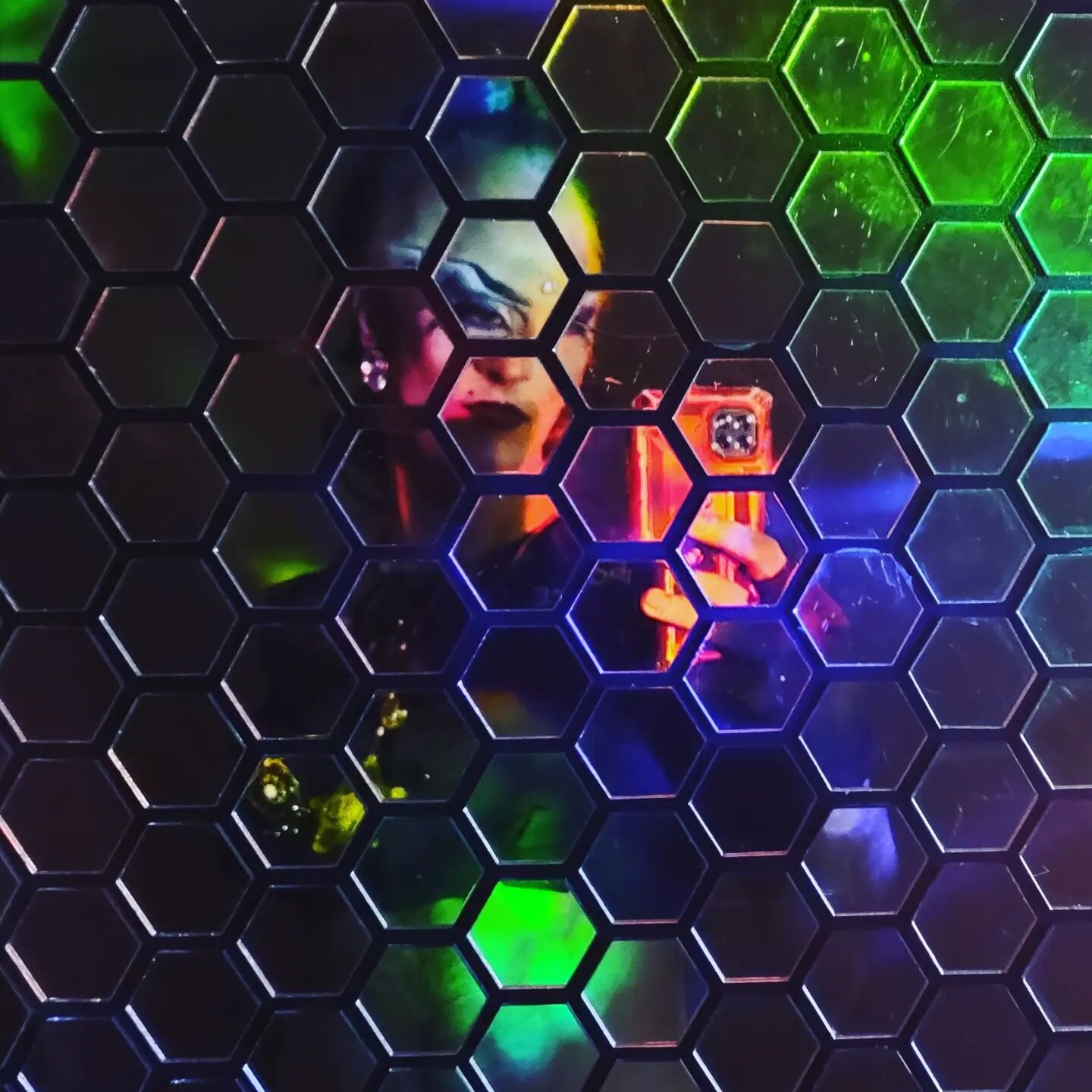 Hanging out in the rainbow hexagon dimension #multiverseofmadness #drag #queen #payme #bookme #livingforlove #rainbow