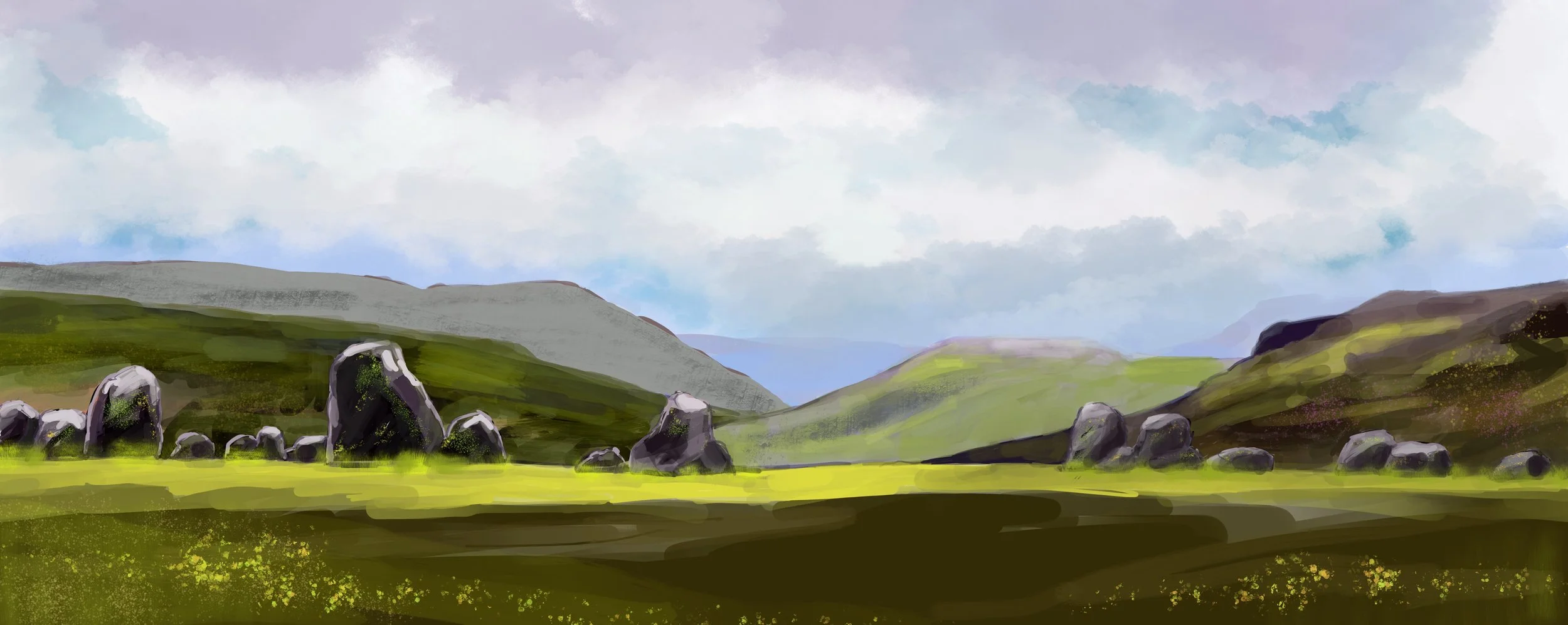 Castlerigg Stone Circle_Procreate