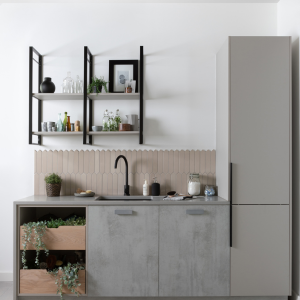 Open Kitchen Shelving