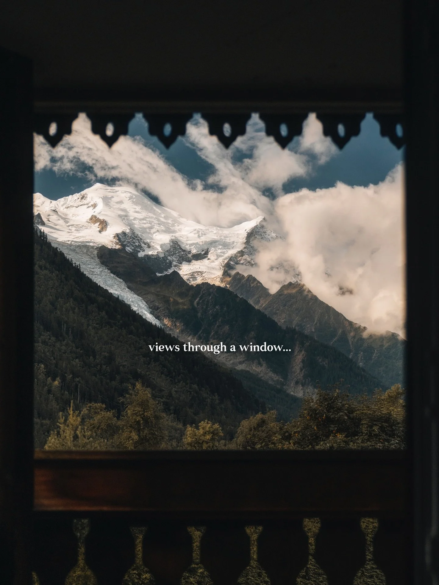 Views through a window during my travels, I love to use these as a frame 📸🪟

#frame #photography #mountains #lookslikefilm #window #views #canonr5 #natgeoyourlens