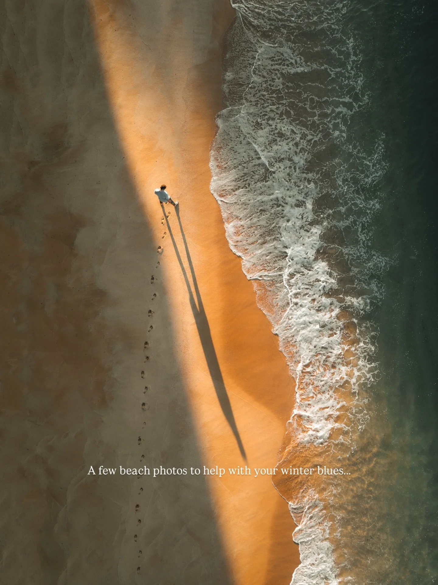 Honest question, beach or snow right now? If it helps you to slow down for even a second, here are some beach vibes for you 🫶

#beach #algarve #portugal #drone #madewithlightroom