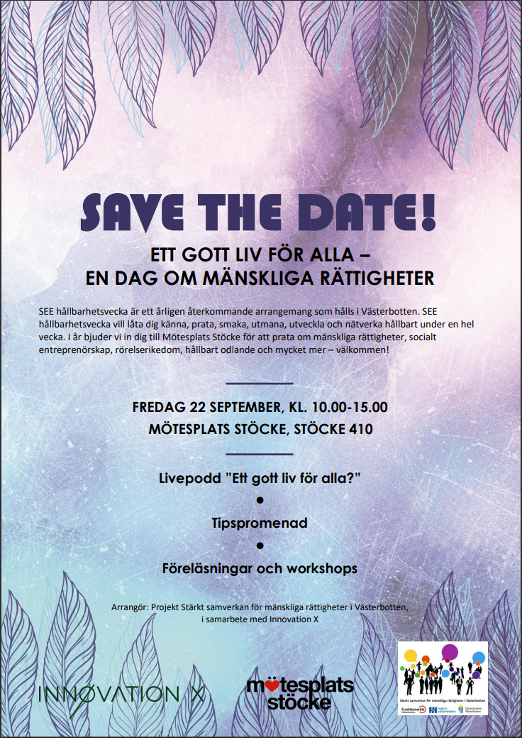 Ett gott liv för alla - En dag om mänskliga rättigheter