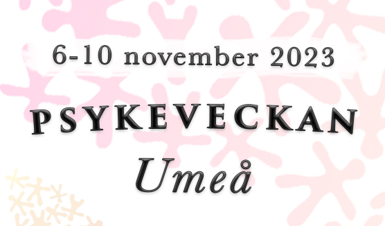 Du är inte ensam – Psykeveckan 6-12 november 2023