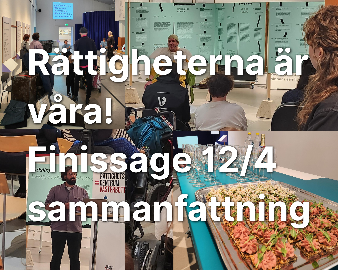 Rättigheterna är våras finissage 12 april 2026: Sammanfattning