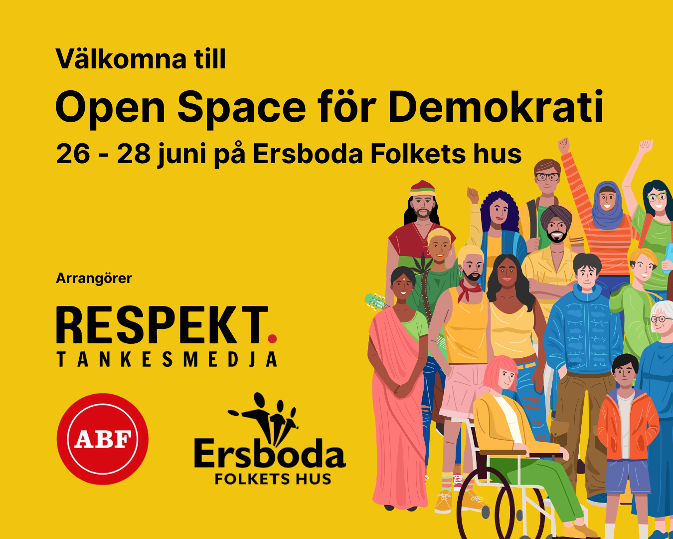 Open Space för Demokrati - 26/6, 27/6 &amp; 28/6