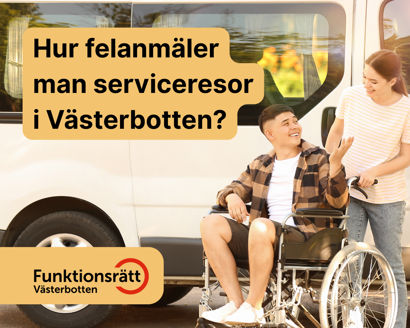 Hur felanmäler man serviceresor i Västerbotten?