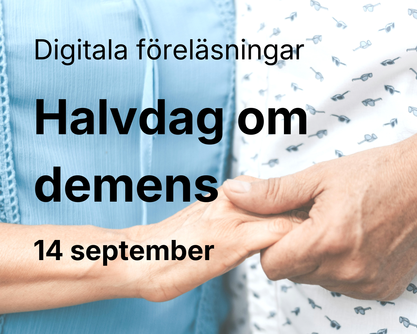 Öppna föredrag: Halvdag om demens - 14/9 kl. 13.00 - 16.30