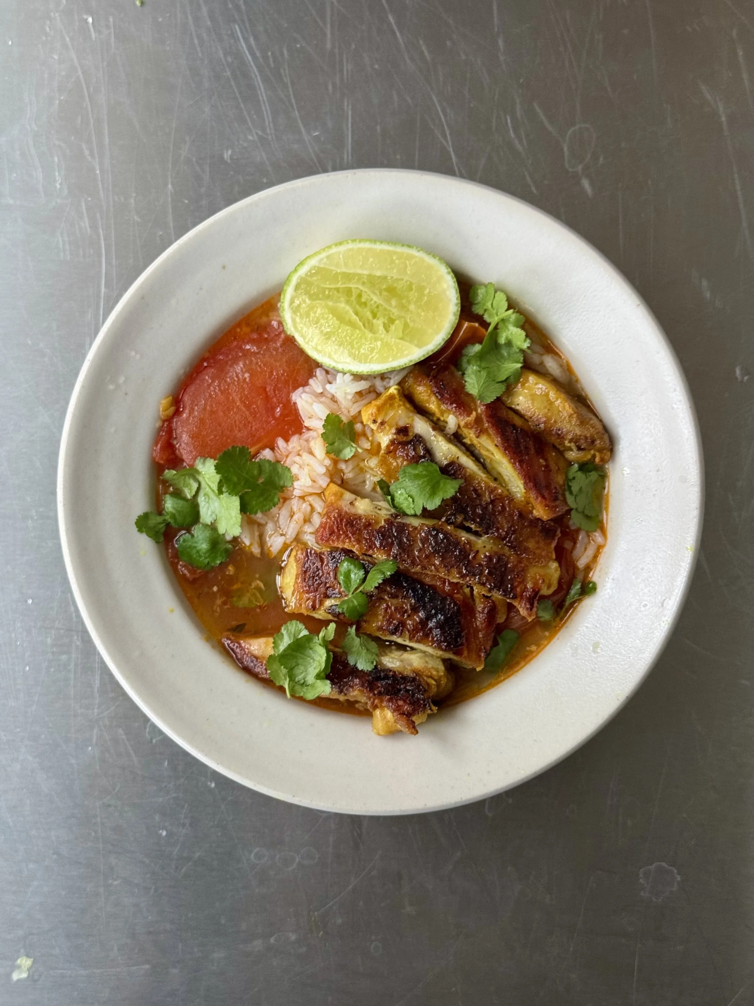 Hot &amp; Sour Soup with Ginger Chicken