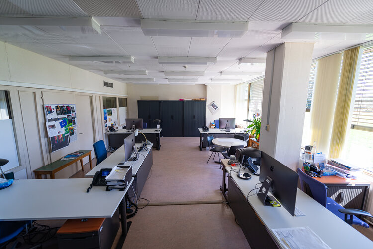 Empty offices of Palais des Nations - Copyright UN Photo - Matija Potocnik
